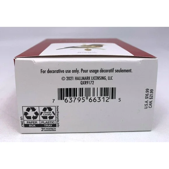 Hallmark Keepsake EVENING GROSBEAK 2021 Ornament #17 The Beauty of Birds Series - Picture 7 of 7